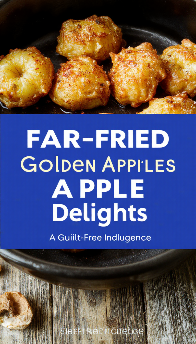 Delicious golden apple treats air-fried to perfection, showcasing crispy outer layers and juicy apple filling.