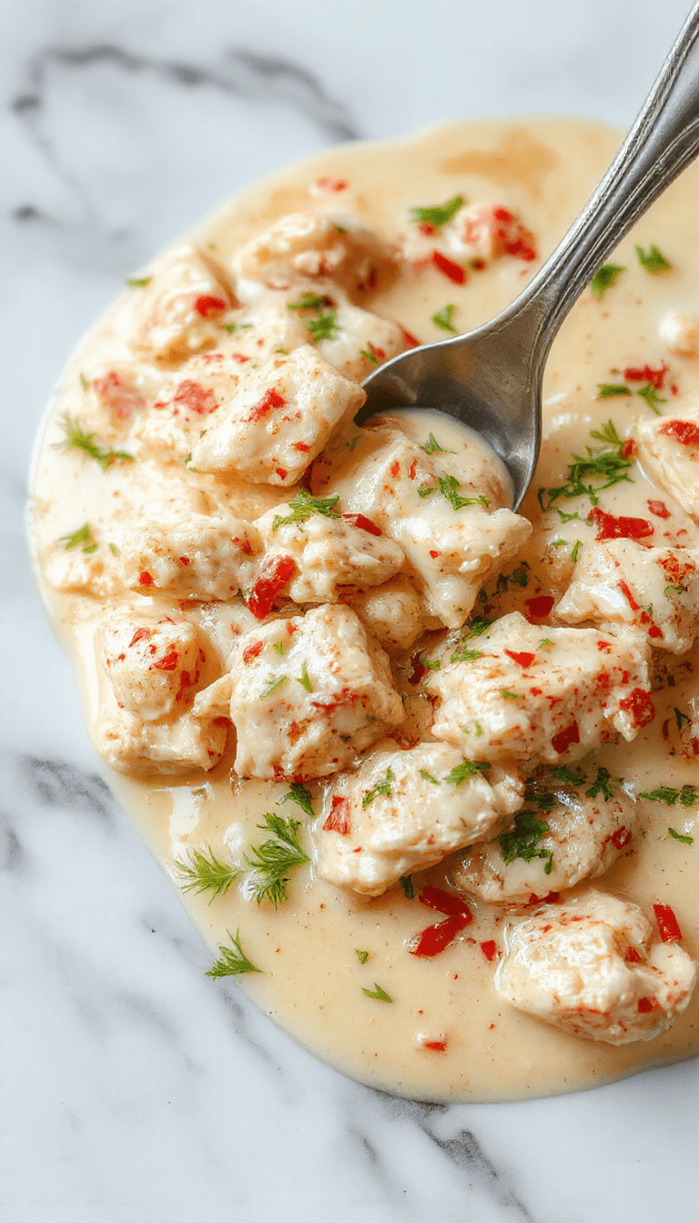 A close-up of a creamy butter chicken dish served in a white bowl, garnished with fresh cilantro and a swirl of butter sauce on top, with a rustic wooden background and a side of fluffy rice.