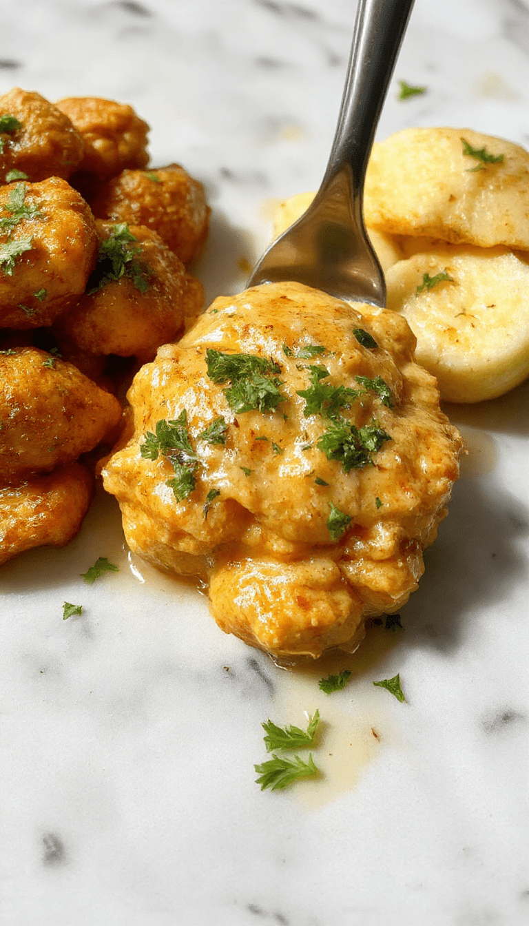 A vibrant plate of homemade butter chicken showcasing tender chicken pieces coated in rich, orange-colored creamy sauce garnished with fresh cilantro. The dish is beautifully plated on a rustic white bowl, with steam rising, highlighting the smooth texture and glossy sheen of the curry, complemented by a side of fluffy rice and a sprinkle of herbs.