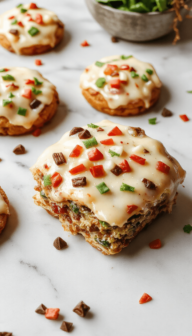 A colorful layered Christmas cookie lasagna on a festive plate featuring vibrant red and green sprinkles, crushed cookies, creamy frosting layers, topped with holiday candies and a dusting of powdered sugar, styled with Christmas ornaments in the background.